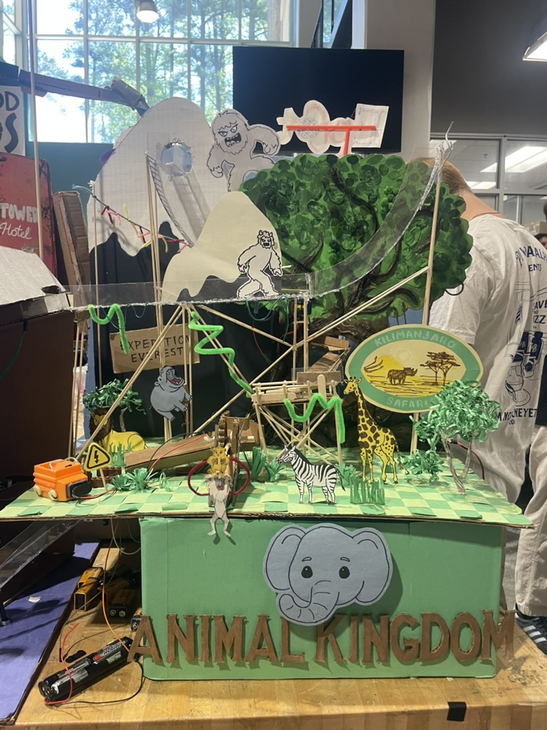 Close-up of the Animal Kingdom section with Expedition Everest and Kilimanjaro Safaris